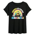 thumbnail image 1 of SpongeBob SquarePants - Today Is Going To Be Magical - Juniors Ideal Flowy Muscle T-Shirt, 1 of 6
