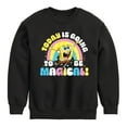 thumbnail image 1 of SpongeBob SquarePants - Today Is Going To Be Magical - Toddler & Youth Crewneck Fleece Sweatshirt, 1 of 6