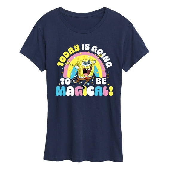 SpongeBob SquarePants - Today Is Going To Be Magical - Women's Short Sleeve Graphic T-Shirt