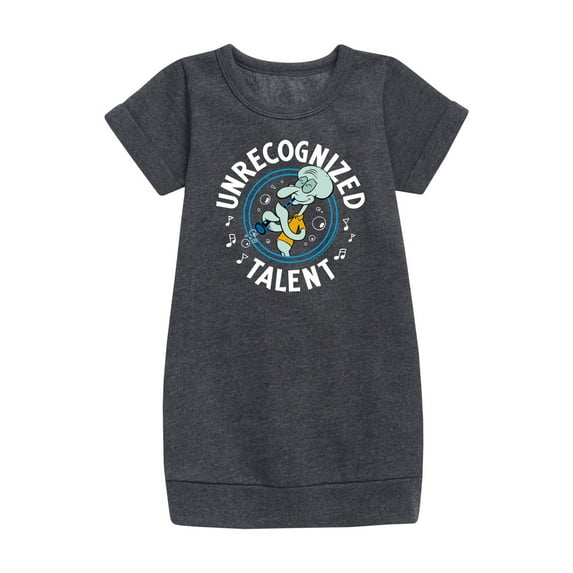 SpongeBob SquarePants - Unrecognized Talent - Toddler & Youth Girls Fleece Dress