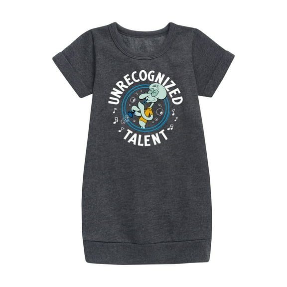 SpongeBob SquarePants - Unrecognized Talent - Toddler & Youth Girls Fleece Dress