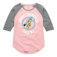 thumbnail image 1 of SpongeBob SquarePants - Unrecognized Talent - Toddler & Youth Girls Raglan Graphic T-Shirt, 1 of 5