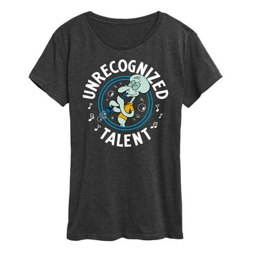 SpongeBob SquarePants - Unrecognized Talent - Women's Short Sleeve Graphic T-Shirt