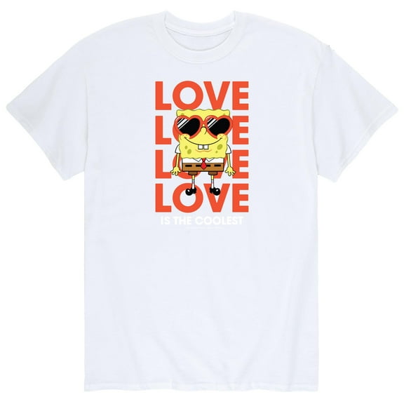SpongeBob SquarePants - Valentine's Day Merchandise - Men's Short Sleeve Graphic T-Shirt