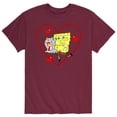 thumbnail image 1 of SpongeBob SquarePants - Valentine's Day Merchandise - Men's Short Sleeve Graphic T-Shirt, 1 of 5
