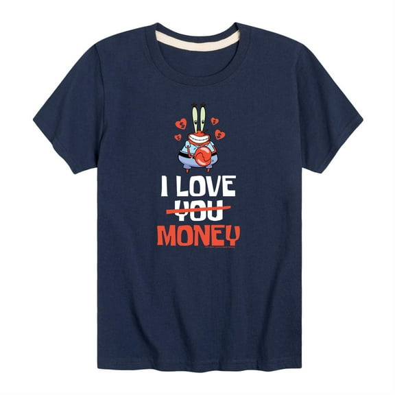 SpongeBob SquarePants - Valentine's Day Merchandise - Toddler And Youth Short Sleeve Graphic T-Shirt