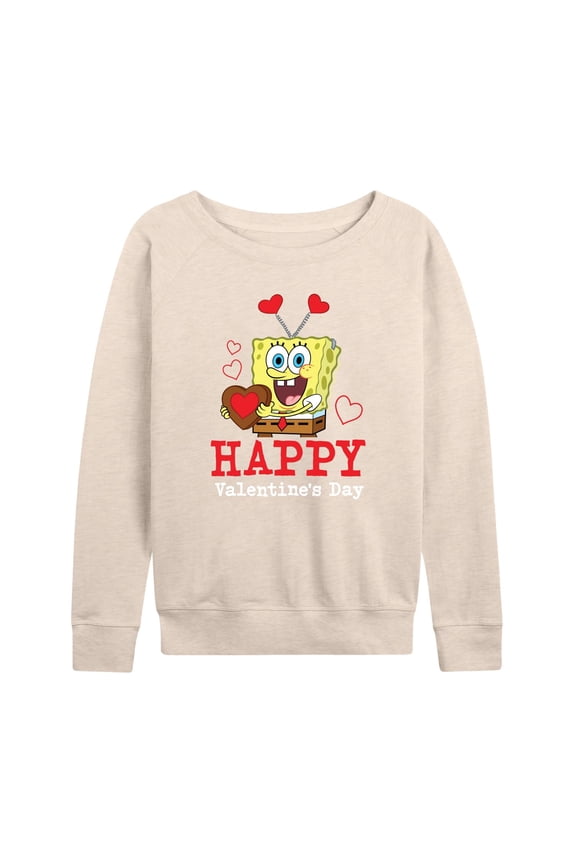 - Valentine's Day Merchandise - Women's Lightweight French Terry Long Sleeve Shirt