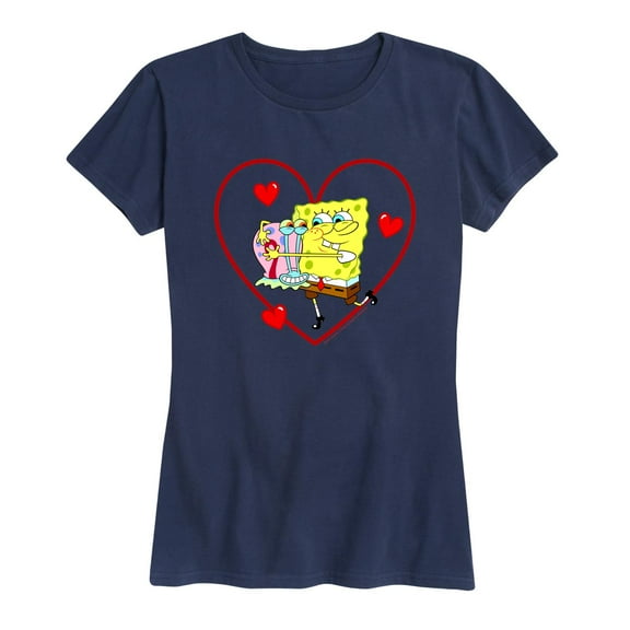 SpongeBob SquarePants - Valentine's Day Merchandise - Women's Short Sleeve Graphic T-Shirt