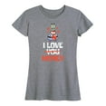 thumbnail image 1 of SpongeBob SquarePants - Valentine's Day Merchandise - Women's Short Sleeve Graphic T-Shirt, 1 of 5