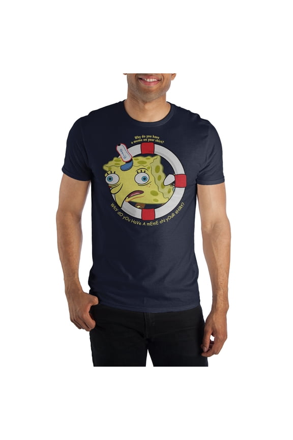 SpongeBob SquarePants 'Warped' Short-Sleeve T-Shirt-X-Small