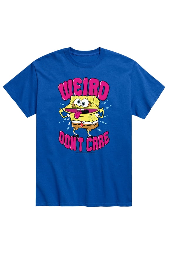 - Weird Don't Care - Men's Short Sleeve Graphic T-Shirt