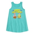 SpongeBob SquarePants - What Costume - Girls Aline Dress - Walmart.com