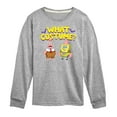 thumbnail image 1 of SpongeBob SquarePants - What Costume - Toddler & Youth Long Sleeve Graphic T-Shirt, 1 of 6