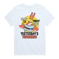 thumbnail image 1 of SpongeBob SquarePants - What Is Today Yesterdays Tomorrow - Toddler & Youth Short Sleeve Graphic T-Shirt, 1 of 6