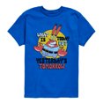 thumbnail image 1 of SpongeBob SquarePants - What Is Today Yesterdays Tomorrow - Toddler & Youth Short Sleeve Graphic T-Shirt, 1 of 6