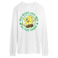 thumbnail image 1 of SpongeBob SquarePants - Who Needs Luck With This Charm - Men's Long Sleeve T-Shirt, 1 of 1