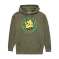 thumbnail image 1 of SpongeBob SquarePants - Who Needs Luck With This Charm - Men's Pullover Hooded Fleece Sweatshirt, 1 of 7