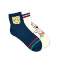 thumbnail image 1 of SpongeBob SquarePants Women's Ankle Socks, 2-Pack, Size 4-10, 1 of 6