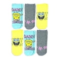 thumbnail image 1 of SpongeBob SquarePants Women's No Show Socks, 6-Pack, Size 4-10, 1 of 4