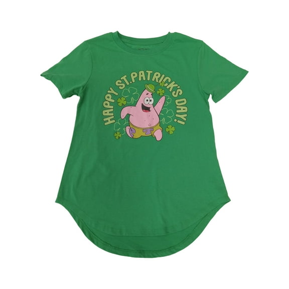 SpongeBob SquarePants Women's St. Patrick's Day Graphic Tee