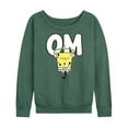 thumbnail image 1 of SpongeBob SquarePants - Yoga Pose - Women's Lightweight French Terry Long Sleeve Shirt, 1 of 6