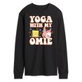 thumbnail image 1 of SpongeBob SquarePants - Yoga With My Omie - Men's Long Sleeve T-Shirt, 1 of 6