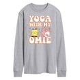 thumbnail image 1 of SpongeBob SquarePants - Yoga With My Omie - Men's Long Sleeve T-Shirt, 1 of 6