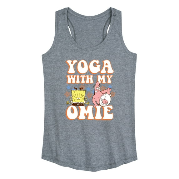 SpongeBob SquarePants - Yoga with My Omie - Women's Racerback Tank Top