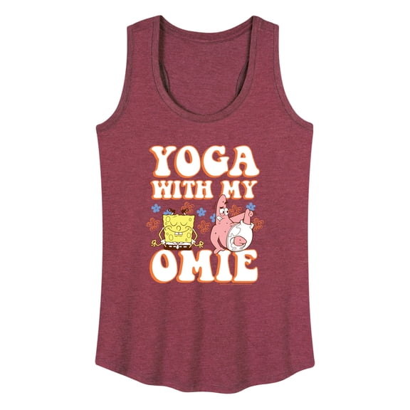 SpongeBob SquarePants - Yoga with My Omie - Women's Racerback Tank Top
