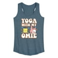 thumbnail image 1 of SpongeBob SquarePants - Yoga with My Omie - Women's Racerback Tank Top, 1 of 6