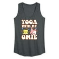 thumbnail image 1 of SpongeBob SquarePants - Yoga with My Omie - Women's Racerback Tank Top, 1 of 6