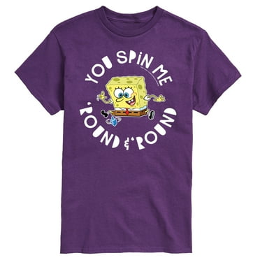 SpongeBob SquarePants - You Spin Me Round And Round Hanukkah - Men's Short Sleeve Graphic T-Shirt