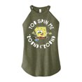 thumbnail image 1 of SpongeBob SquarePants - You Spin Me Round And Round - Juniors High Neck Tank Top, 1 of 6
