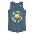 thumbnail image 1 of SpongeBob SquarePants - You Spin Me Round And Round - Women's Racerback Tank Top, 1 of 6