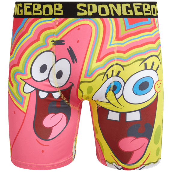 COCO BRANDS SpongeBob SquarePants Mens Underwear - 1/2 Pack Rugrats Men Boxer Briefs (S-2XL)