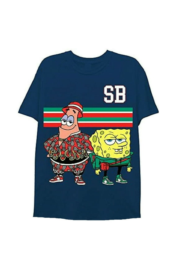 SpongeBob SquarePants and Patrick SB Men's T-Shirt (Medium)