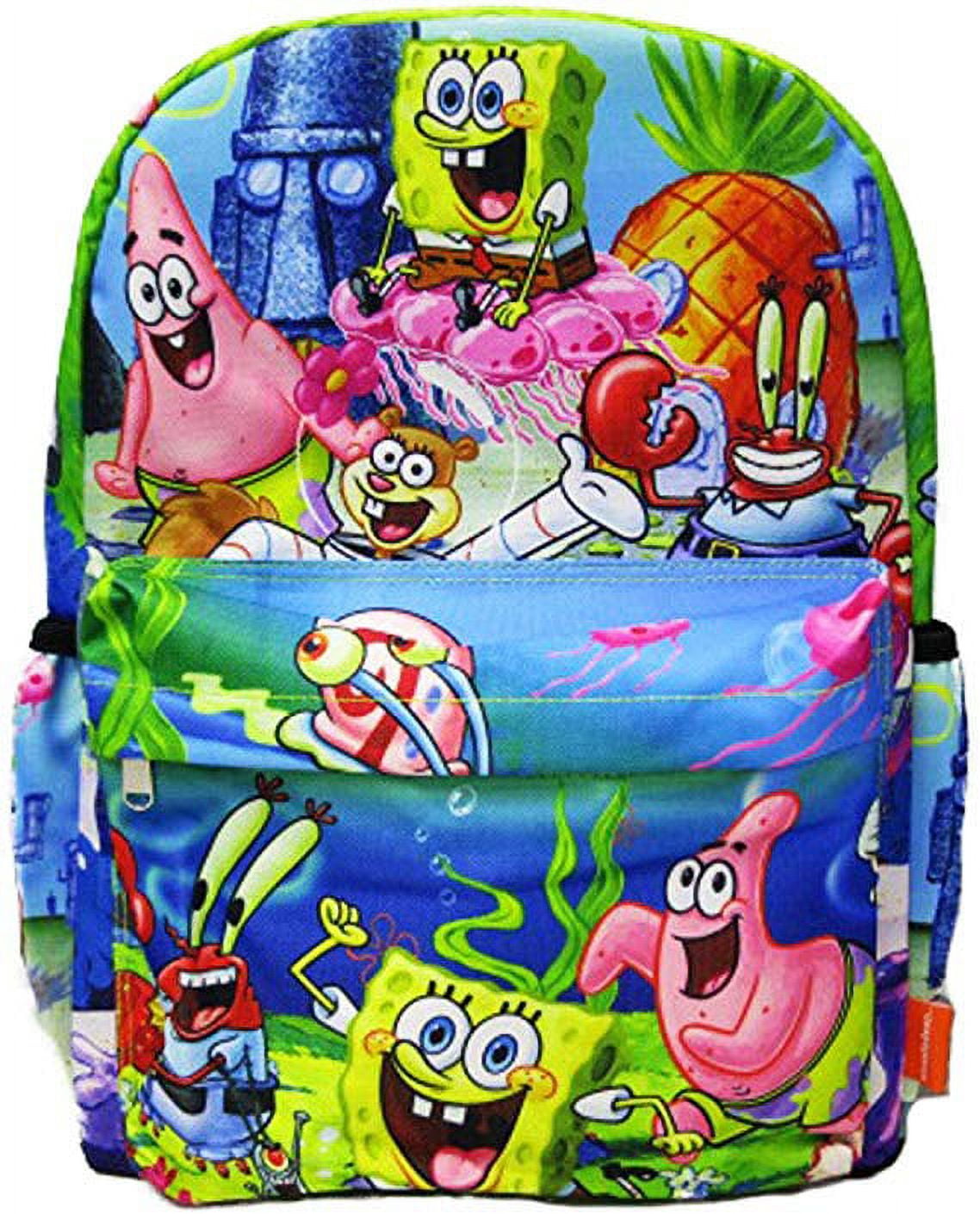 Spongebob Squarepants Backpack 16 and Detachable Insulated Lunch