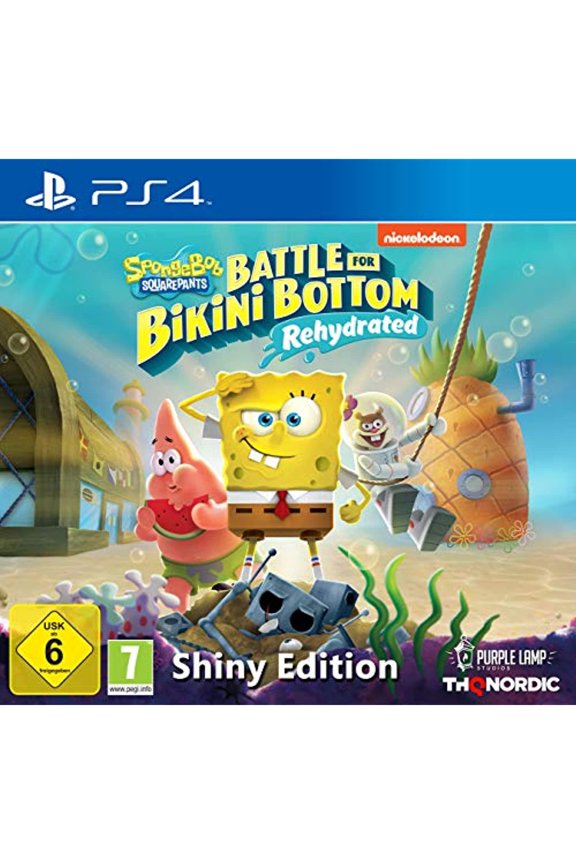 SpongeBob Squarepants: Battle For Bikini Bottom - Rehydrated - Shiny Edition (PS4)