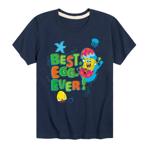 SpongeBob Squarepants - Best Egg Ever - Toddler And Youth Short Sleeve Graphic T-Shirt