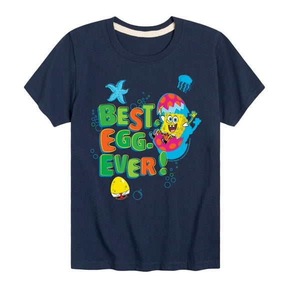 SpongeBob Squarepants - Best Egg Ever - Toddler And Youth Short Sleeve Graphic T-Shirt