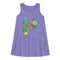 thumbnail image 1 of SpongeBob Squarepants - Best Egg Ever - Toddler and Youth Girls A-line Dress, 1 of 5