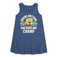thumbnail image 1 of SpongeBob Squarepants - Bikini Bottom Egg Hunting Champ - Toddler and Youth Girls A-line Dress, 1 of 6