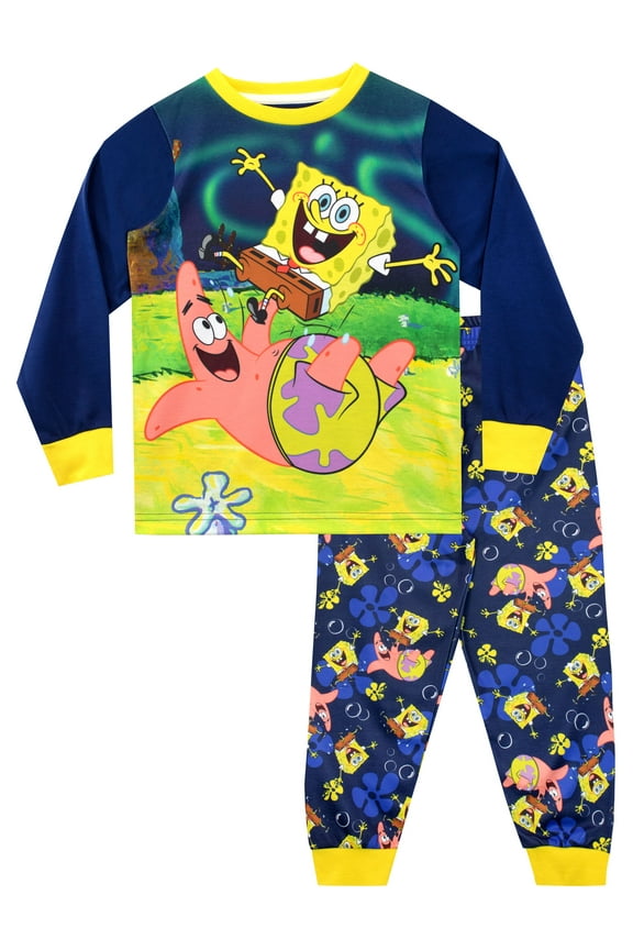 Boys Patrick Pajamas Blue Sizes 4-12