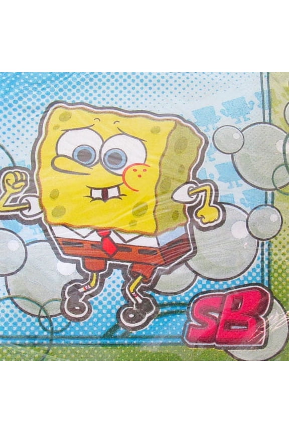 SpongeBob Squarepants 'Bubbles' Small Napkins (16ct)