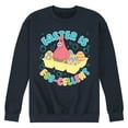 thumbnail image 1 of SpongeBob Squarepants - Easter Is Egg - Men's Crew Neck Fleece Pullover, 1 of 6