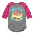 thumbnail image 1 of SpongeBob Squarepants - Easter Is Egg - Toddler And Youth Girls Raglan Graphic T-Shirt, 1 of 6