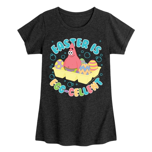 SpongeBob Squarepants - Easter Is Egg - Toddler And Youth Girls Short Sleeve Graphic T-Shirt