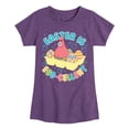 thumbnail image 1 of SpongeBob Squarepants - Easter Is Egg - Toddler And Youth Girls Short Sleeve Graphic T-Shirt, 1 of 6
