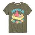 thumbnail image 1 of SpongeBob Squarepants - Easter Is Egg - Toddler And Youth Short Sleeve Graphic T-Shirt, 1 of 6