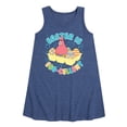 thumbnail image 1 of SpongeBob Squarepants - Easter Is Egg - Toddler and Youth Girls A-line Dress, 1 of 6